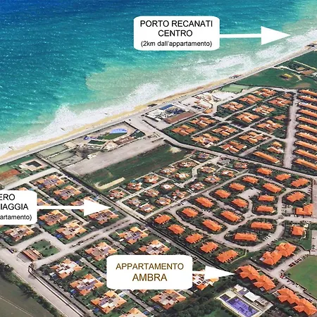 Ambra By Ermosa - Con Giardino E Sdraio - A 300 M Dal Mare * Porto Recanati